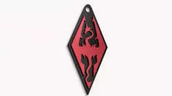 Skyrim Necklace 01 3D print model