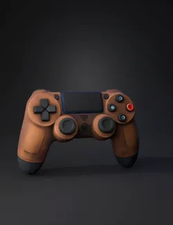 Soporte para mando de ps4 tematica medieval