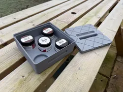 Stackable Humbrol 45ml Weathering Power Storage Boxes 3D print model