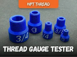 Thread Gauge Tester: A Handy Tool for Measuring NPT Hydraulic Pipe Threads