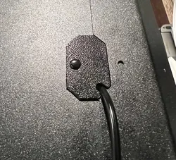 Top Edge Plug with cord pass for Original Prusa Enclosure