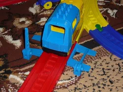 Train head, duplo compatible. Made it for my son.