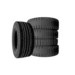 Tyre Shape Holder 3D Model 3D print model