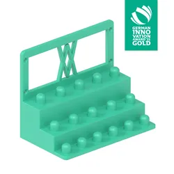 16pcs Socket Set 1/2" Tool Holder 079 I for screws or pegboard