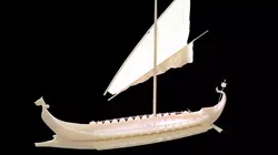 Byzantine Dromon Warship 3D print model