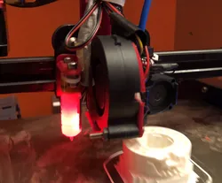 Ender 3/CR-10 5015 Fan E3D Revo Fan Shroud with BLTouch