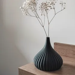 Home Decorations & Ornaments STL indir - Ajo Negro | Vase - creaserra