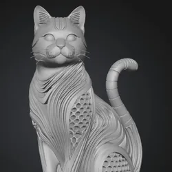 Honeycomb Cat