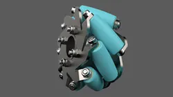 Mecanum Wheels Using Solidworks