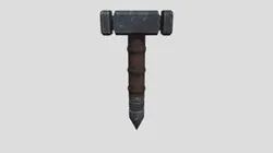 Melee weapon hammer