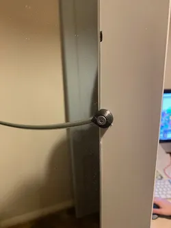 Mirror fixing brackets