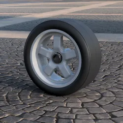 Nissan Skyline GTR touring Car wheels 1/24 scale