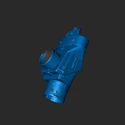 Renault Super 5 GTX automatic air intake system (F2N 1.7 90 hp engine)