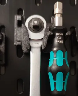 Skadis Holder for Wera Zyklop Switch and Kraftform Kompakt 813