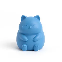 Sleepy Chonky Cat – Mini Cute Desk Companion