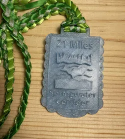 Springwater Corridor 21 Mile Challenge Medal