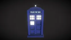 The 10th Doctors Tardis