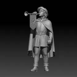 Villager with Trumpet