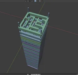 Customizable tower Maze