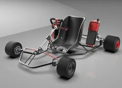 Go kart car chassis