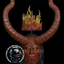 Hellboy Wearable Helmet/Mask