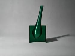 Jarrón—Gota Esmeralda Flotante - Modelo de impresión 3D gratuito
