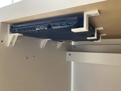 Laptop holder desk