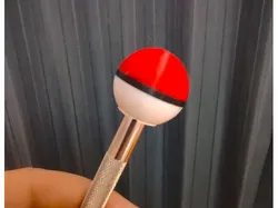 Poke Ball Pencil Topper