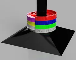 Quick-Stack Filament Swatch Rings (Customizable)