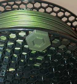 Simple Filament Sample stored on Prusament Spooles - All on Spool