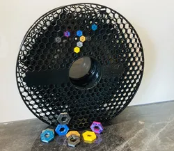 Simple Filament Sample stored on Prusament Spules