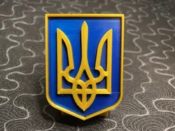 #StandWithUkraine magnet and table emblem