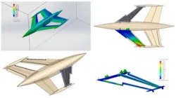 Supersonic tandem wing vs. single wing airplane