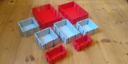 System of modular boxes