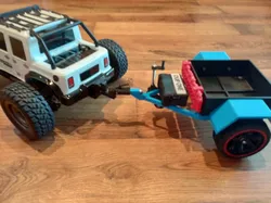 Trailer tow bar mount