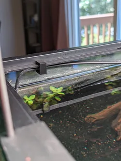 Under the rim cable clip for AI Nero 3 and 40 gallon breeder tank