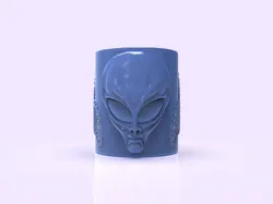 alien pencil holder