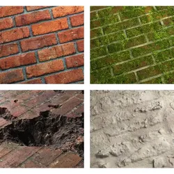 Brick Wall 8K PBR Texture Set