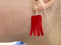 Cut Paper Earrings