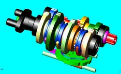 Five speed gearbox