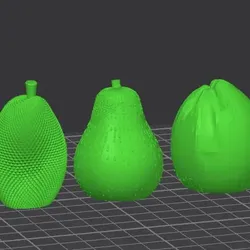 Fișiere pentru imprimante 3D | Fișier 3MF | Jackfruit Avacado Tendercoconut