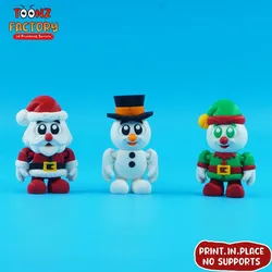 Flexi Toonz Snowmen Collection