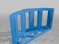Headphone support for 100x100 PC FAN