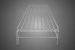 LARGE HYDROPONIC RACK NETCUP NFT SYSTEM ARRAY GARDENING FARMING 3D model