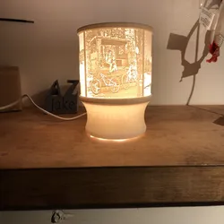 Lithophane Lamp Base