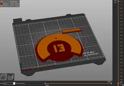 Multi Material Base (PET-G + PLA) for LUCKY 13