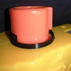 Nerf barrel extension attachment piece ring tester