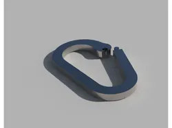 Primitive yet strong carabiner