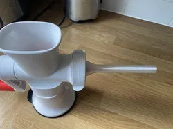 Sausage stuffer for meat grinders.