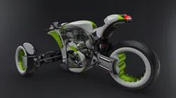 Star café tripod bike